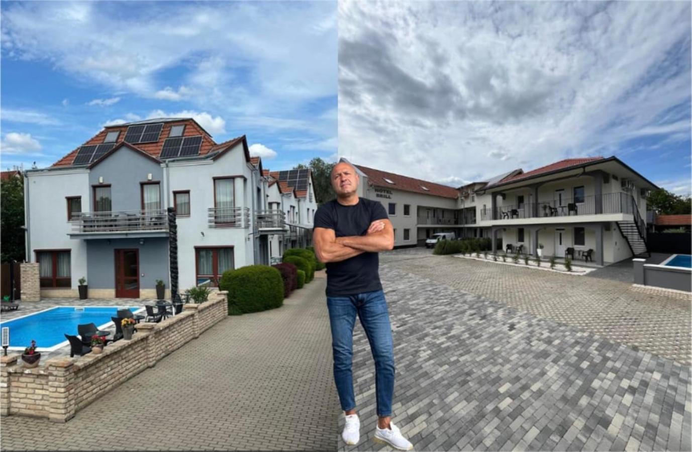 Brill Hotel Бекешчаба Екстер'єр фото